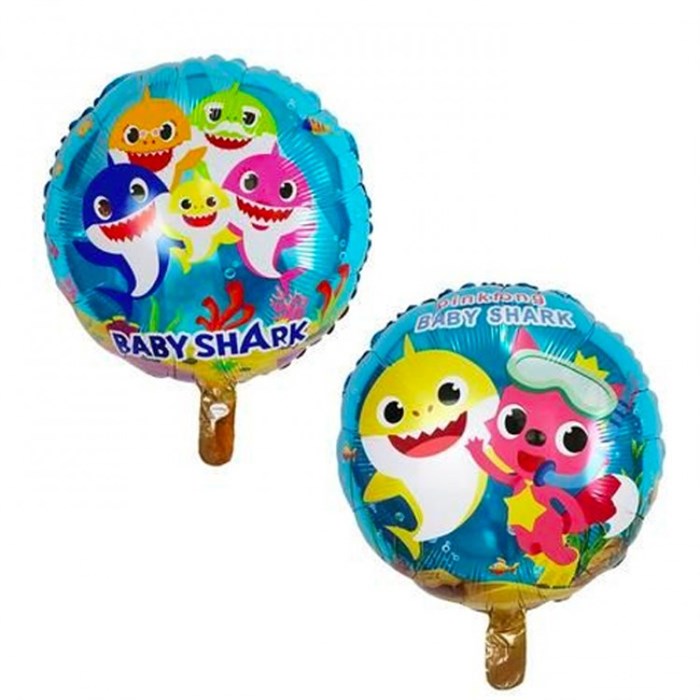 Baby Shark Temalı Partisi Folyo Balon