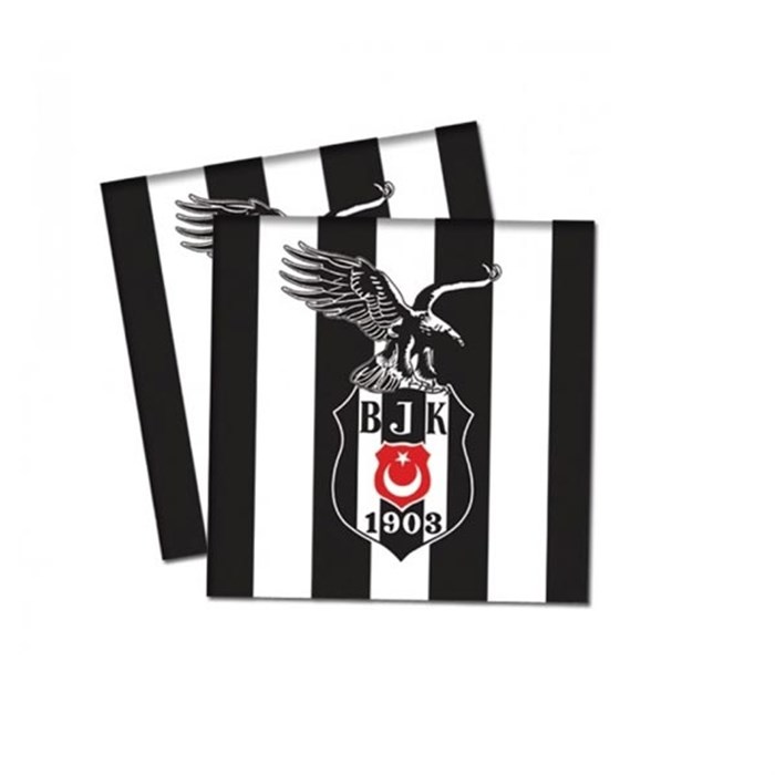 Beşiktaş Doğum Günü Konseptli Lisanslı Peçete 16 Adet