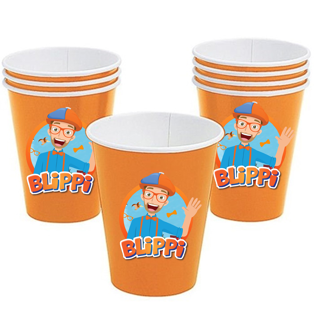 Blippi Temalı Bardak 5’li