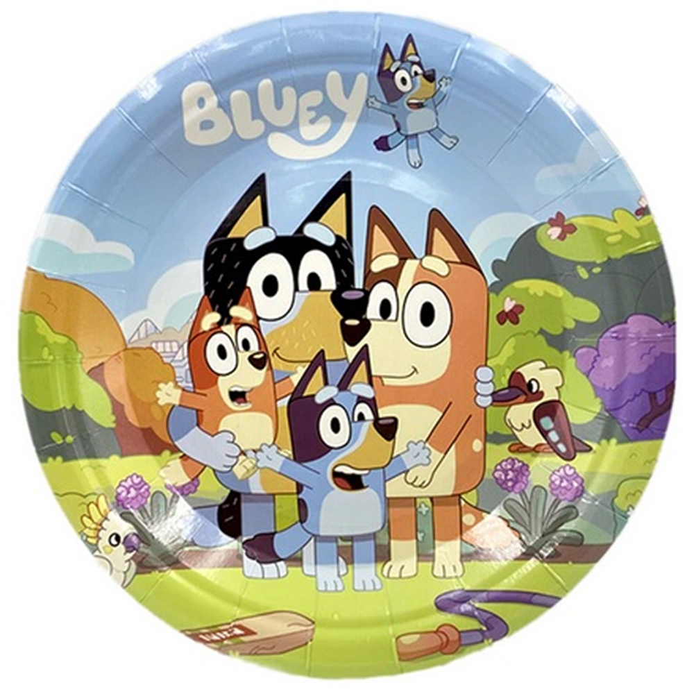 Bluey Konsepti Tabak Bardak Seti 8’li