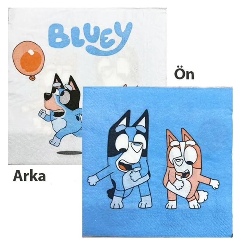 Bluey Konseptli Peçete