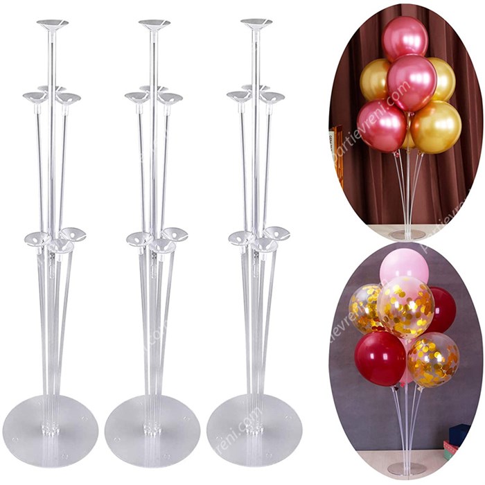 7 Çubuklu Ayaklı Balon Standı