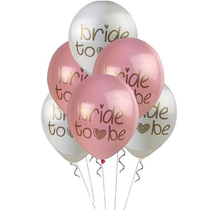 Bride To Be Baskılı Balon 5’li