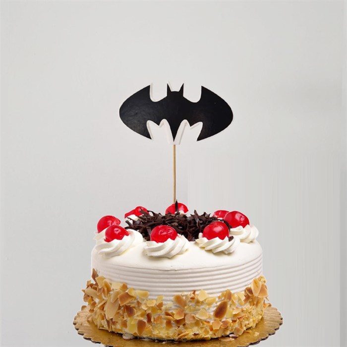 Batman Çubuklu Pasta Maket Süs