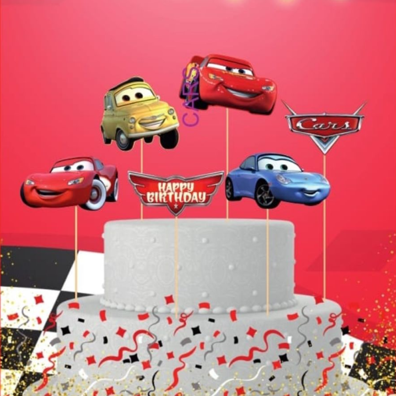 Cars Konseptli 6’lı Kürdan