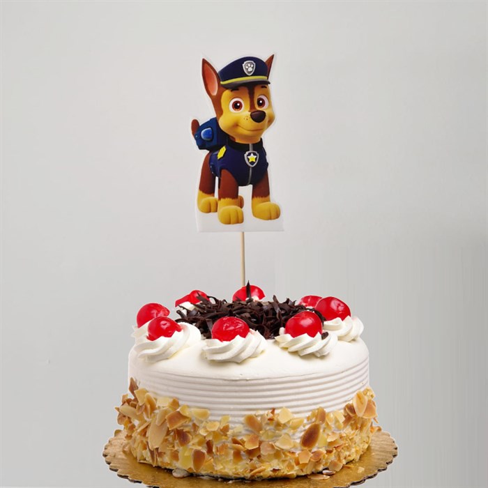 Paw Patrol Temalı Chase Çubuklu Maket Süs