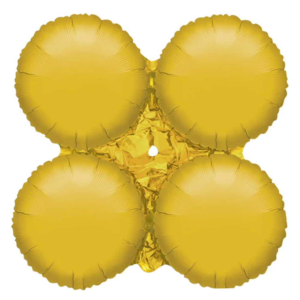 Gold Yuvarlak Temalı Dekorasyon Folyo Balon 75 cm
