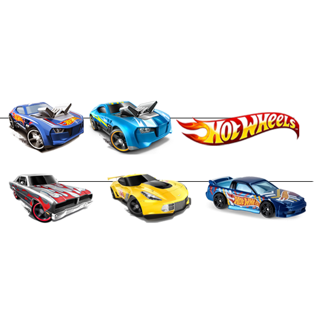 Hot Wheels Konsepti Özel Kesim Dekoratif Banner