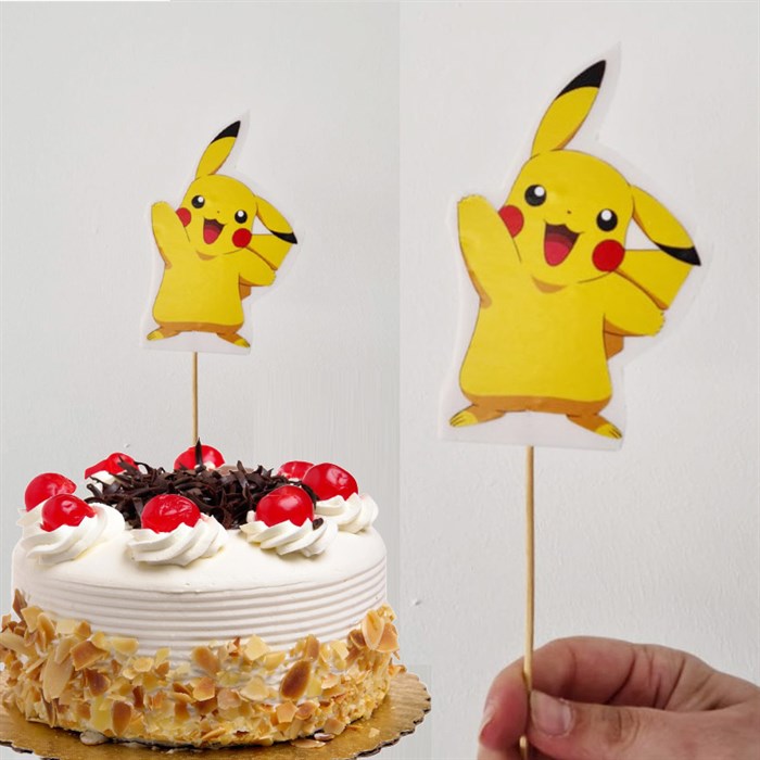 Pokemon Pikachu Çubuklu Maket Süs