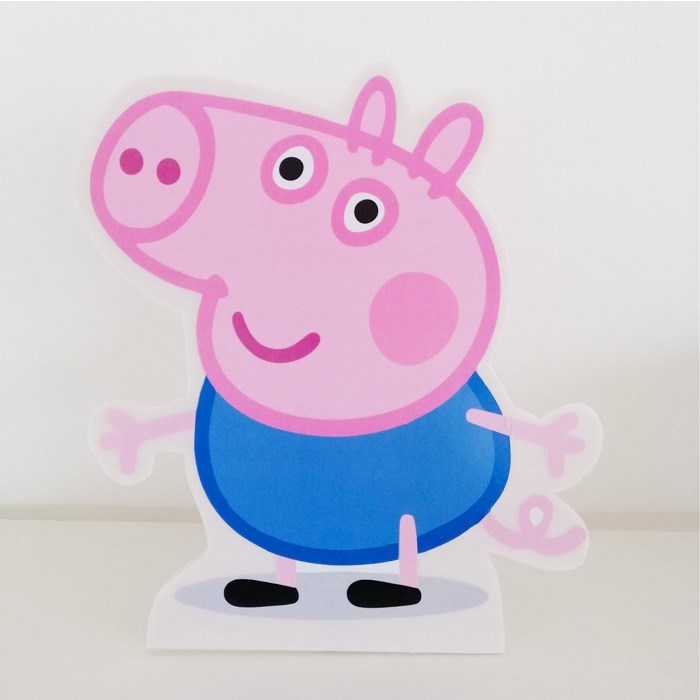 Peppa Pig George Temalı Ayaklı Dekor Pano 30 cm