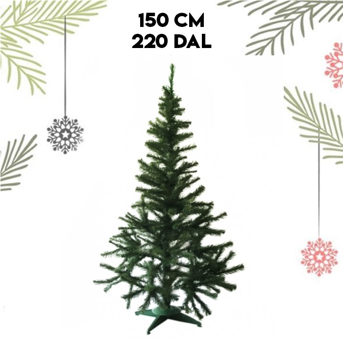 Premium Yılbaşı Çam Ağacı 150 cm 220 Dal