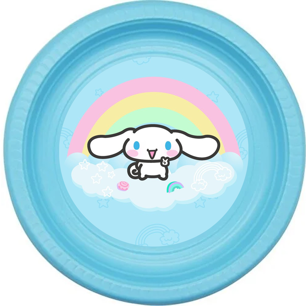 Sanrio Cinnamoroll Temalı Mavi Tabak 5’li