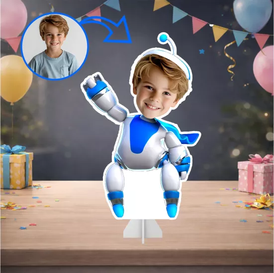 Kişiye Özel Astrobot Temalı Masa Panosu