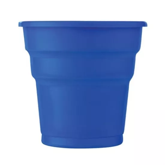 Lacivert Plastik Bardak 5 Adet