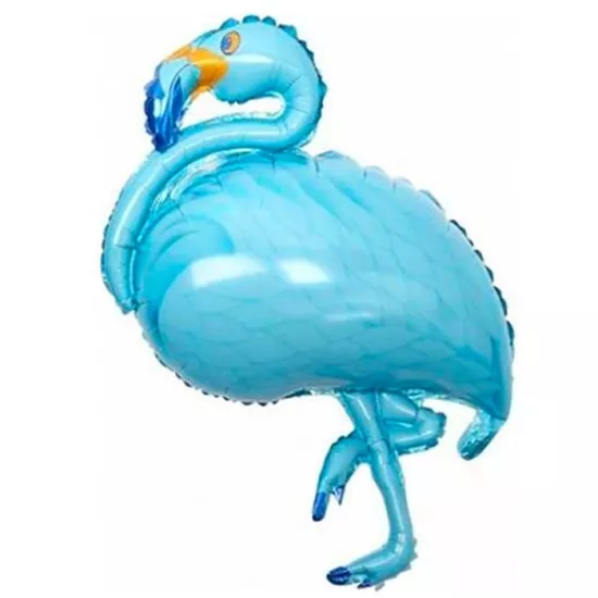 Flamingo Mavi Folyo Balon