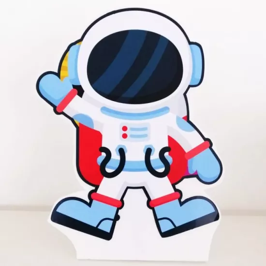 Ayaklı Dekor Pano - Astronot - 29 cm