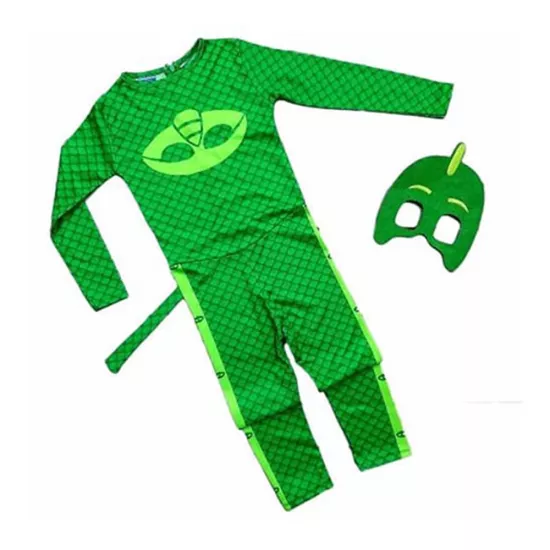 PJ Mask Kertenkele Temalı Pelerinli Maskeli