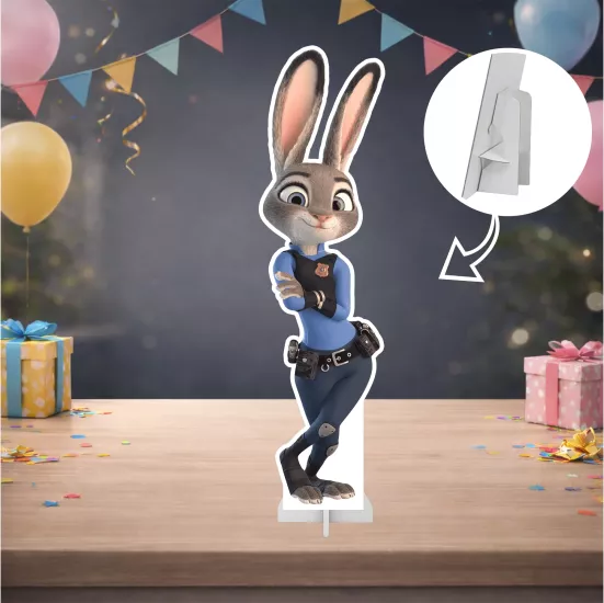 Zootopia Temalı Masa Panosu Bonnie