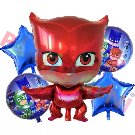 PJ Masks Baykuş Kız Folyo Balon Seti