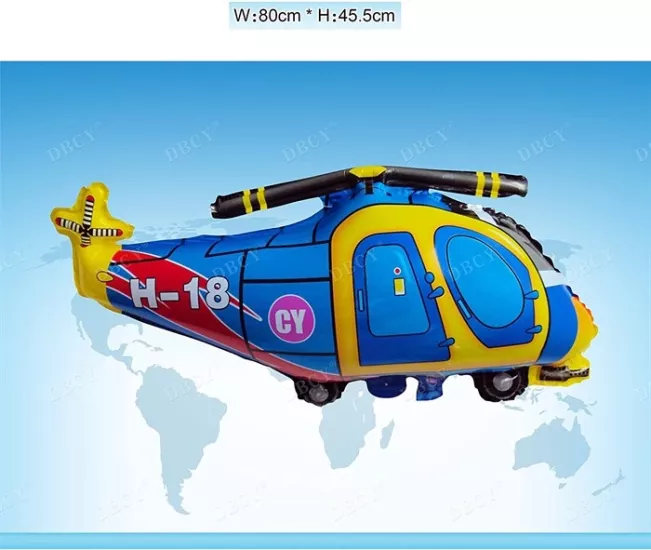 Helikopter Folyo Balon
