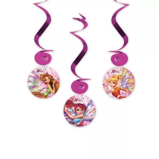 Winx Doğum Günü Partisi Asmalı İp Süs