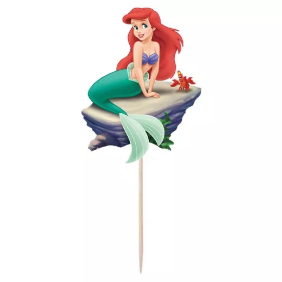 Prenses Ariel Çubuklu Maket Süs