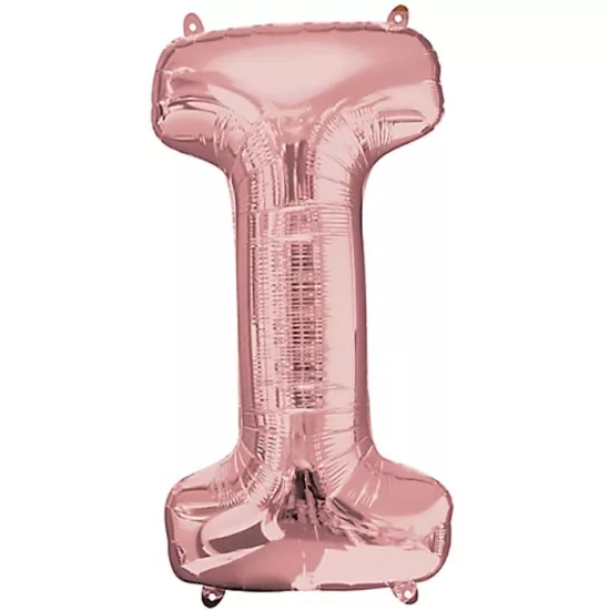 I Harfi Rose Gold Folyo Balon 1 Metre