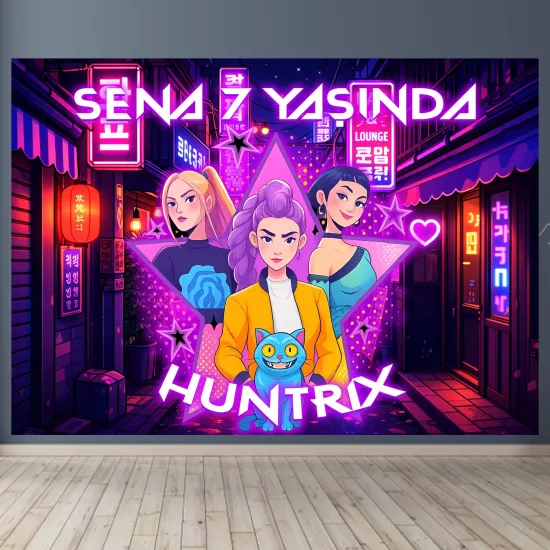 K-Pop Kişiye Özel Afiş Banner Kpop