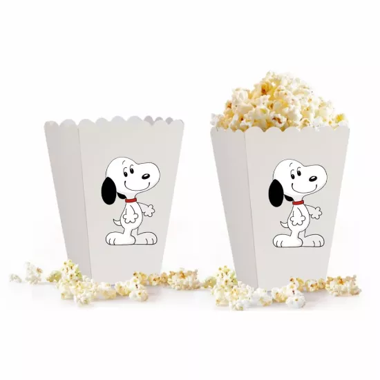 Snoopy Temalı Popcorn Mısır Kutusu 5’li