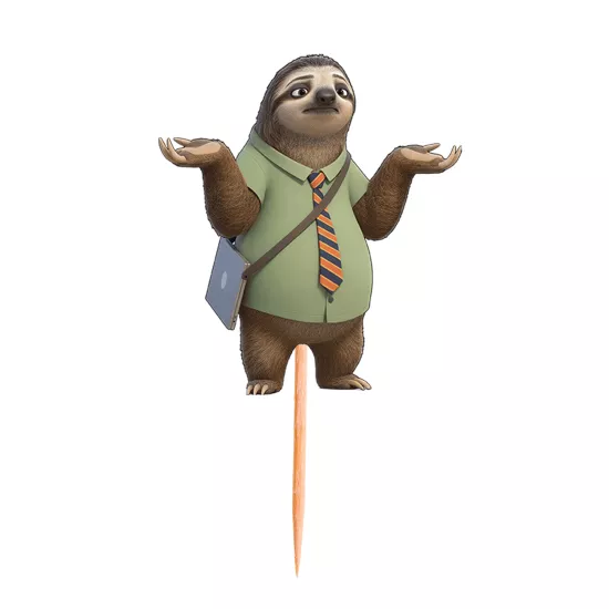 Zootopia Temalı Pasta Süsü - Flash