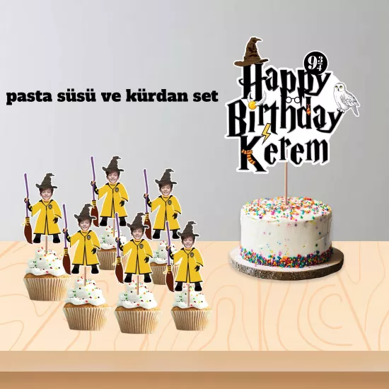 Kişiye Özel Harry Potter Hufflepuff Temalı Pano