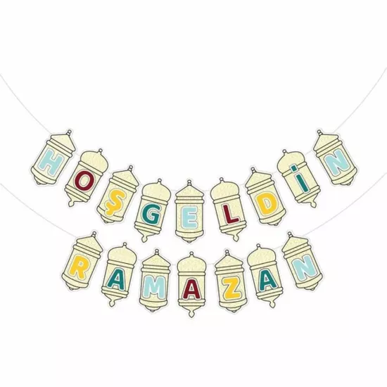 Hoşgeldin Ramazan Temalı Afiş Set