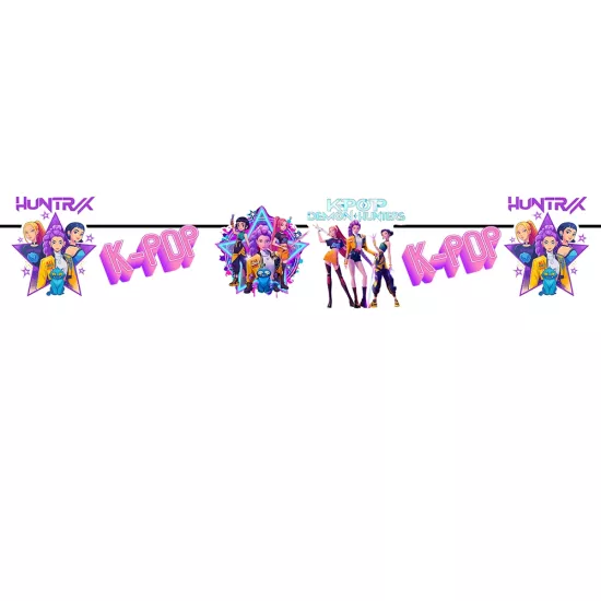 K-Pop Temalı Karakter Banner