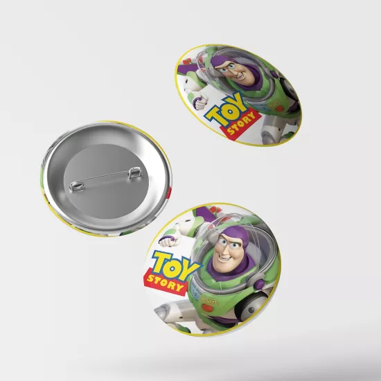 Toy Story Buzz Ligth Temalı İğneli Rozet 1 Adet