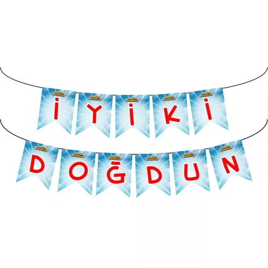 Harika Kanatlar Konsepti İyi ki Doğdun Banner 2 m