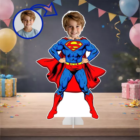 Kişiye Özel Superman Temalı Masa Panosu