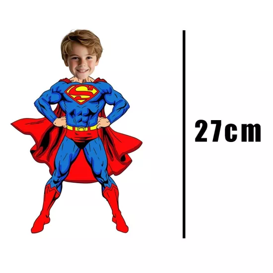 Kişiye Özel Superman Temalı Masa Panosu