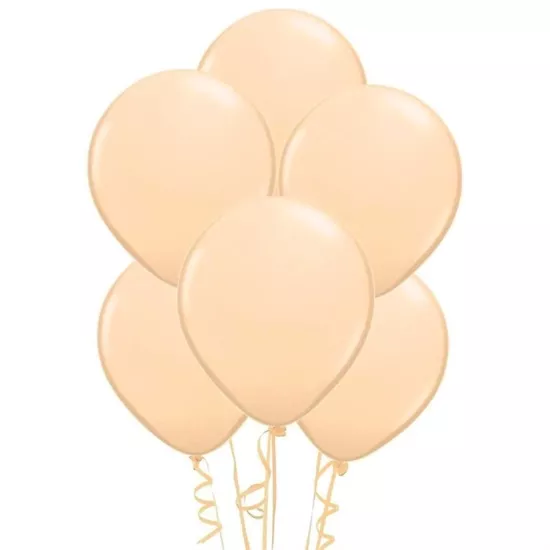 Ten Rengi Baskısız Lateks Balon - 5 Adet