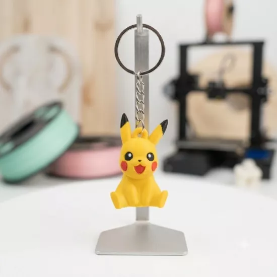 Pikachu Temalı Hediyelik Anahtarlık