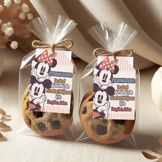 Mickey ve Minnie Mouse Temalı Kişiye Özel