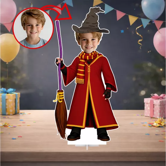 Kişiye Özel Harry Potter Gryffindor Temalı Ayaklı