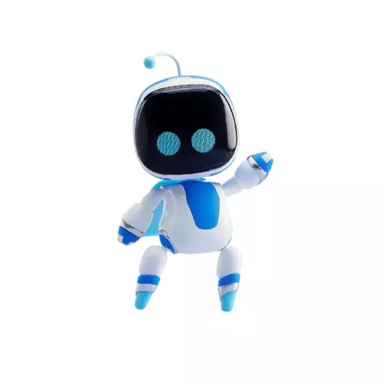 Astro Bot Temalı Çıkartma 12 cm
