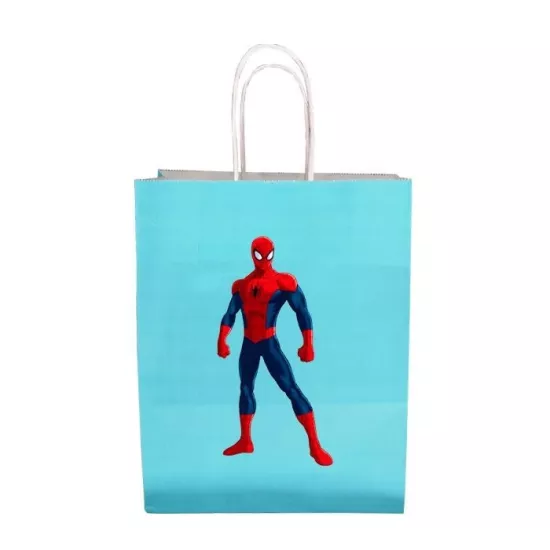 Spiderman Karton Hediye Çantası - 1 Adet