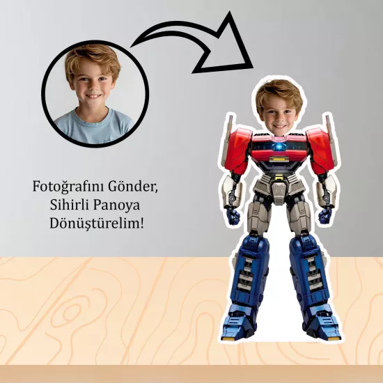 Kişiye Özel Transformers Optimus Prime Temalı
