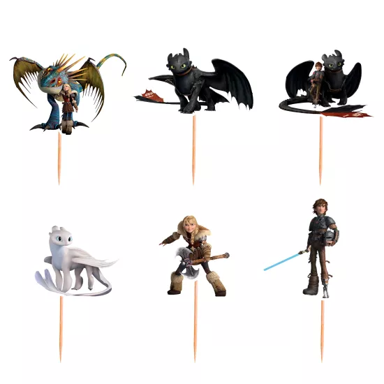 How to Train Your Dragon Temalı 6’lı Kürdan