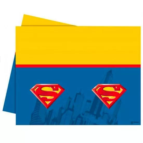 Superman Lisanslı Masa Örtüsü 120 cm x 180 cm