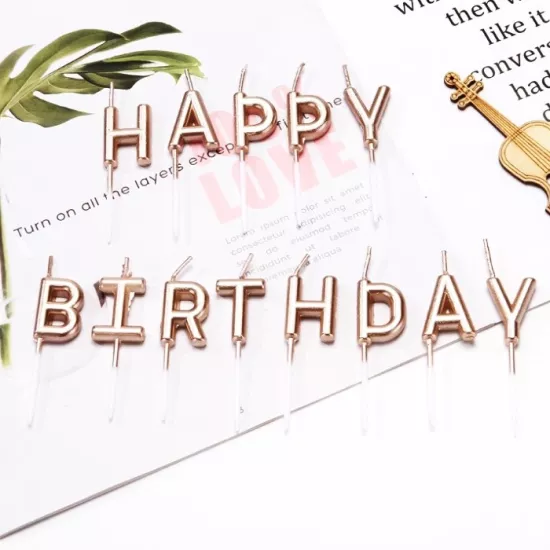 Happy Birthday Rose Gold Pasta Mumu