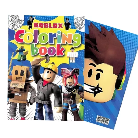 Roblox Temalı Boyama Kitabı