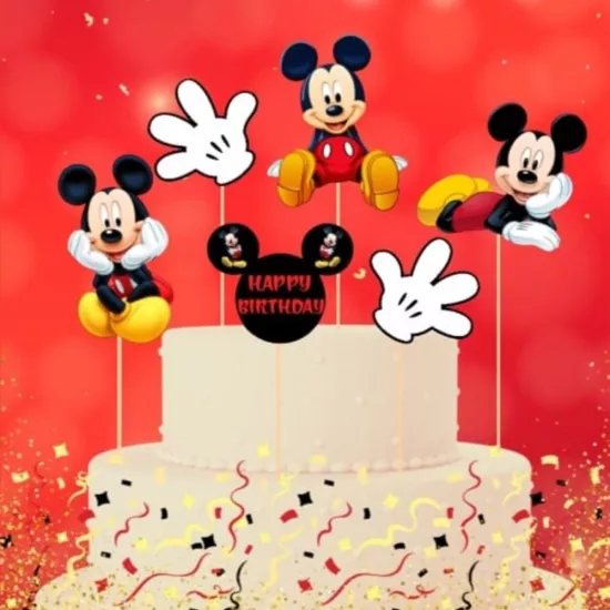 Mickey Mouse Temalı 6’lı Kürdan
