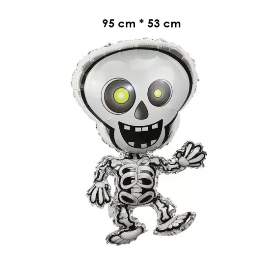 Cadılar Bayramı Temalı İskelet Folyo Balon - 95